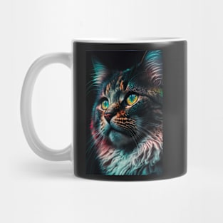 Serious Cat portrait Mug